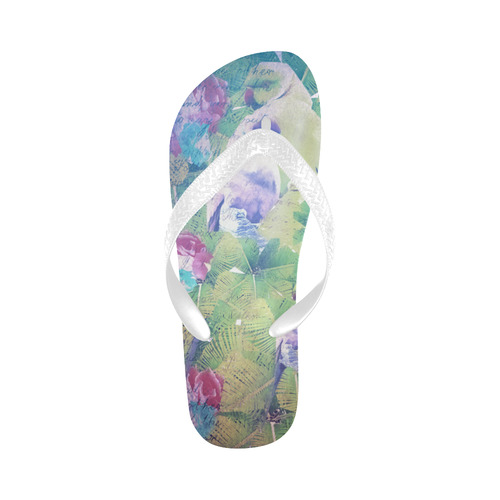 Tropical Flip Flops for Men/Women (Model 040)