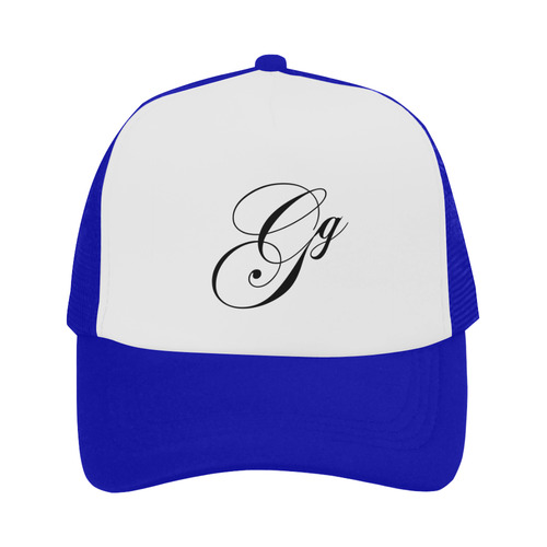 Alphabet G Blue Trucker Hat