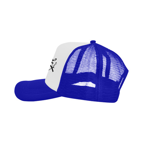 Alphabet Z Blue Trucker Hat