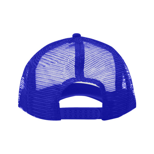 Alphabet Z Blue Trucker Hat