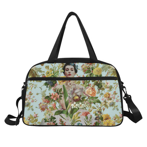 Flowers Abound Fitness Handbag (Model 1671)