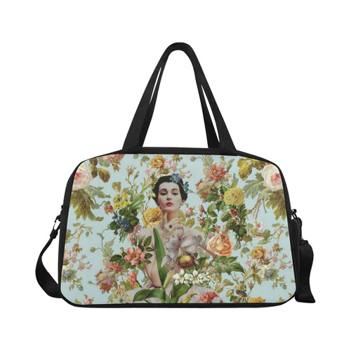 Flowers Abound Fitness Handbag (Model 1671)