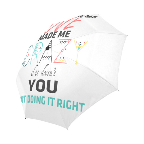 Don't Blame Me Auto-Foldable Umbrella (Model U04)