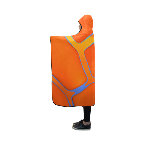 Nothing Rhymes With Orange Hooded Blanket 50''x40''