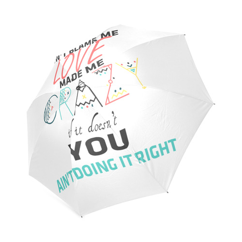 Don't Blame Me Foldable Umbrella (Model U01)