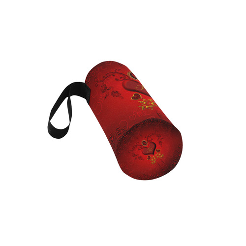 Valentine's day, wonderful heart Neoprene Water Bottle Pouch/Small