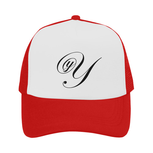 Alphabet Y Red Trucker Hat
