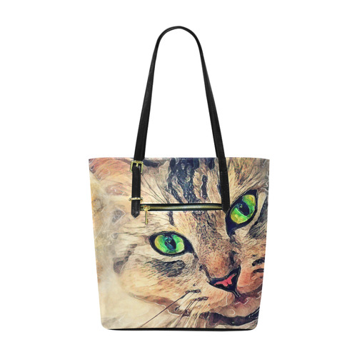 cat Pixie #cat #cats #kitty Euramerican Tote Bag/Small (Model 1655)