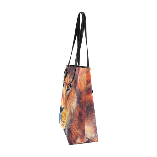 lion art #lion #animals #cat Euramerican Tote Bag/Small (Model 1655)