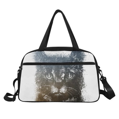 cat #cat #cats #kitty Fitness Handbag (Model 1671)