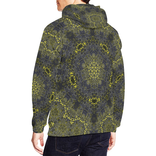 divine geometry All Over Print Hoodie for Men/Large Size (USA Size) (Model H13)