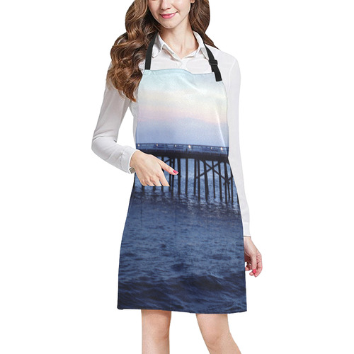 Dark Malibu All Over Print Apron