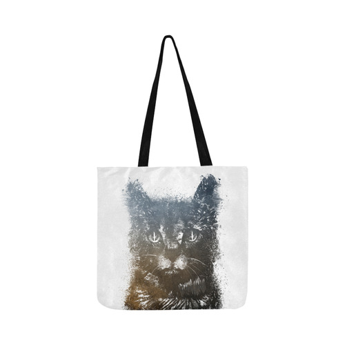 cat #cat #cats #kitty Reusable Shopping Bag Model 1660 (Two sides)