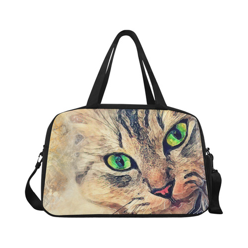 cat Pixie #cat #cats #kitty Fitness Handbag (Model 1671)