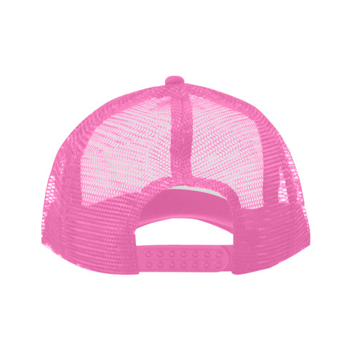 Alphabet W Pink Trucker Hat