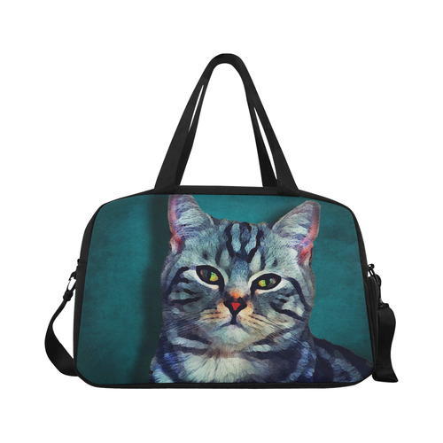 cat Bella #cat #cats #kitty Fitness Handbag (Model 1671)