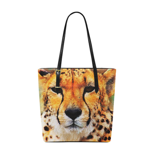 gepard leopard #gepard #leopard #cat Euramerican Tote Bag/Small (Model 1655)