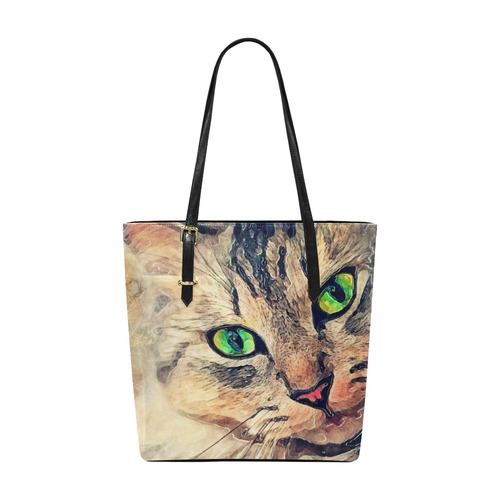 cat Pixie #cat #cats #kitty Euramerican Tote Bag/Small (Model 1655)