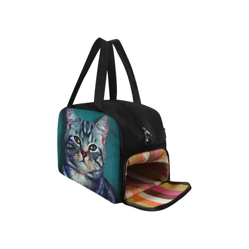 cat Bella #cat #cats #kitty Fitness Handbag (Model 1671)