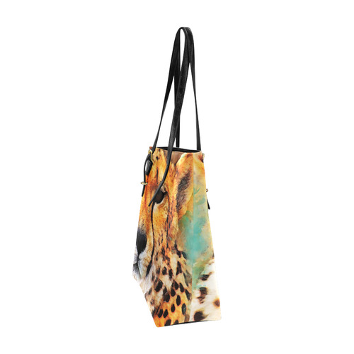 gepard leopard #gepard #leopard #cat Euramerican Tote Bag/Small (Model 1655)