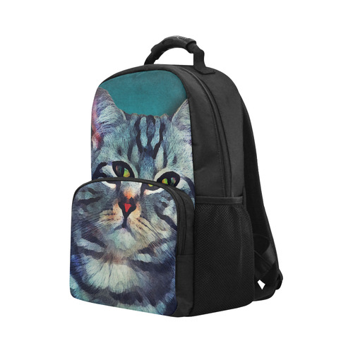 cat Bella #cat #cats #kitty Unisex Laptop Backpack (Model 1663)