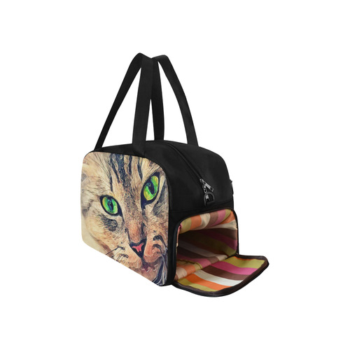 cat Pixie #cat #cats #kitty Fitness Handbag (Model 1671)