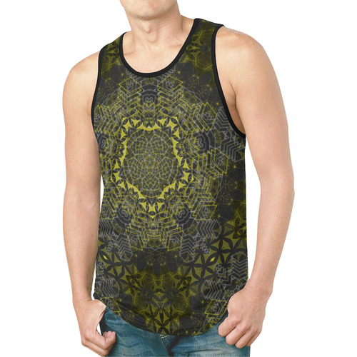 shamanic print New All Over Print Tank Top for Men (Model T46)