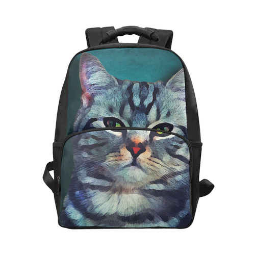 cat Bella #cat #cats #kitty Unisex Laptop Backpack (Model 1663)