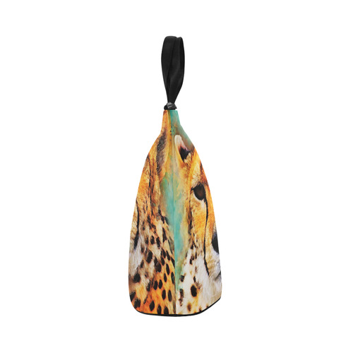 gepard leopard #gepard #leopard #cat Nylon Lunch Tote Bag (Model 1670)