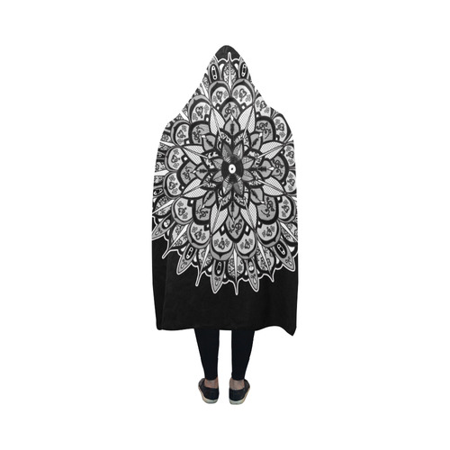 MUSICAL MANDALA Hooded Blanket 50''x40''