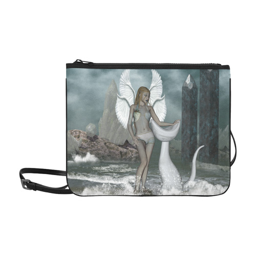 Wonderful fairy in the dreamworld Slim Clutch Bag (Model 1668)