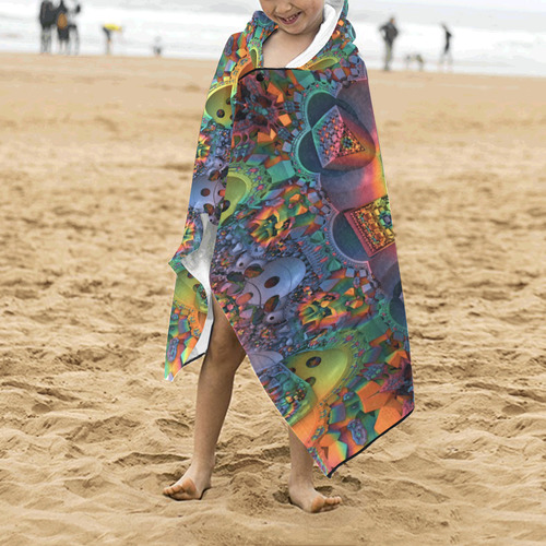 Groovy Baby! Kids' Hooded Bath Towels