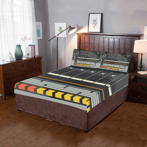 TR-808 bedding set 3-Piece Bedding Set