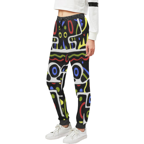 DELIRIO EN COLOR Nº 1255 001 Unisex All Over Print Sweatpants (Model L11)