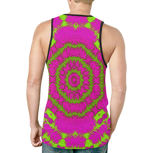 fern forest star mandala decorative New All Over Print Tank Top for Men (Model T46)