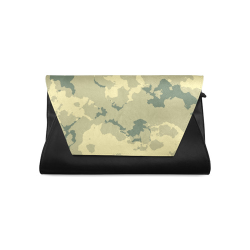 green Camouflage Clutch Bag (Model 1630)