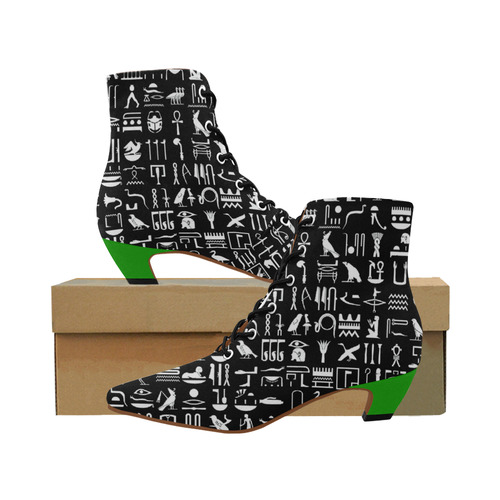 Hieroglyph 2 (green heel)