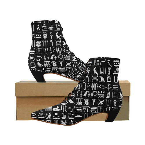 Hieroglyph 2 (black heel)