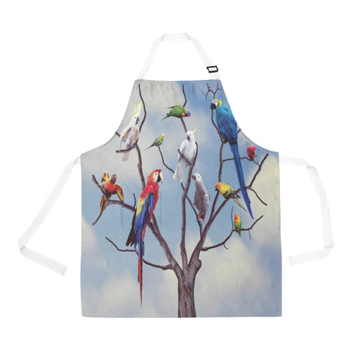 Parrot Conference All Over Print Apron