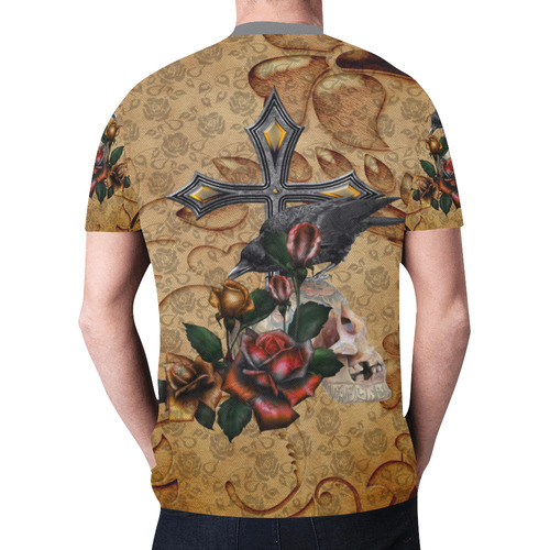 Gothic Autumn New All Over Print T-shirt for Men (Model T45)