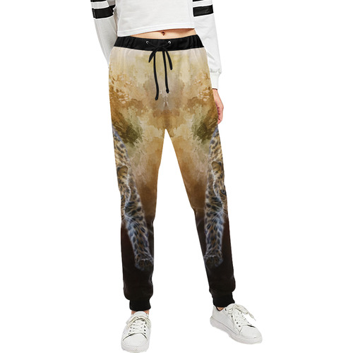 A fantastic painted russian amur leopard