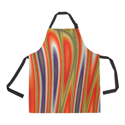 Modern abstract 52 by JamColors All Over Print Apron