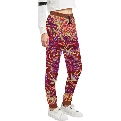 Thleudron Drum Unisex All Over Print Sweatpants (Model L11)