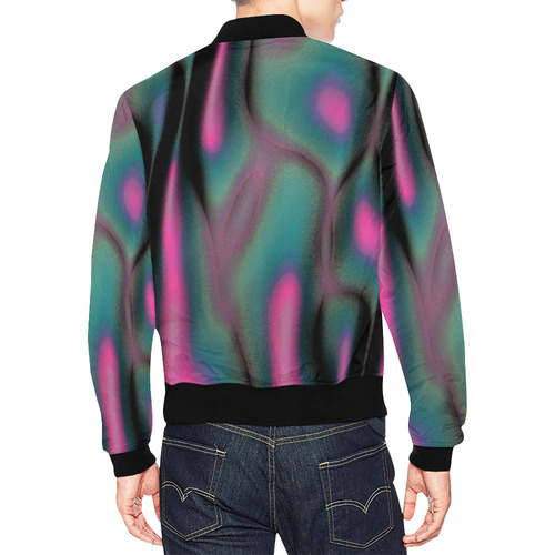 Modern abstract 51 by JamColors All Over Print Bomber Jacket for Men (Model H19)
