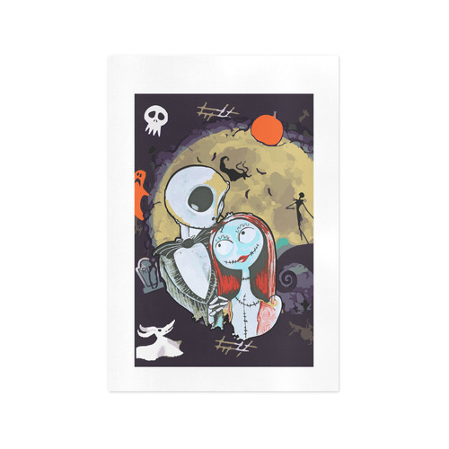 Jack  and Sally Art Print 13‘’x19‘’