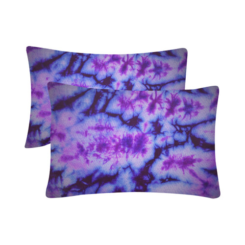 tie dye Custom Pillow Case 20"x 30" (One Side) (Set of 2)