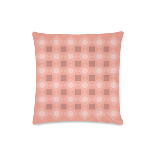 Tiled Pattern Custom Zippered Pillow Case 16"x16"(Twin Sides)