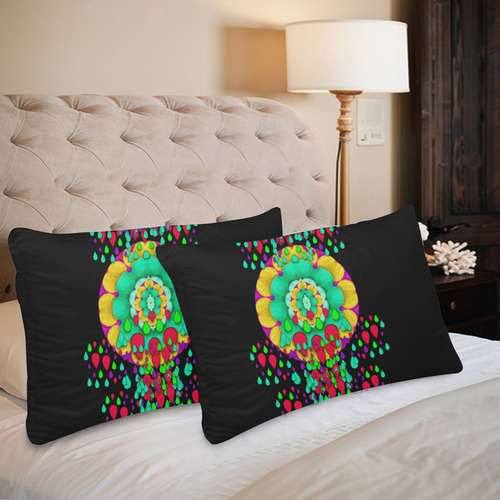 Rain meets sun in soul and mind Custom Pillow Case 20"x 30" (One Side) (Set of 2)