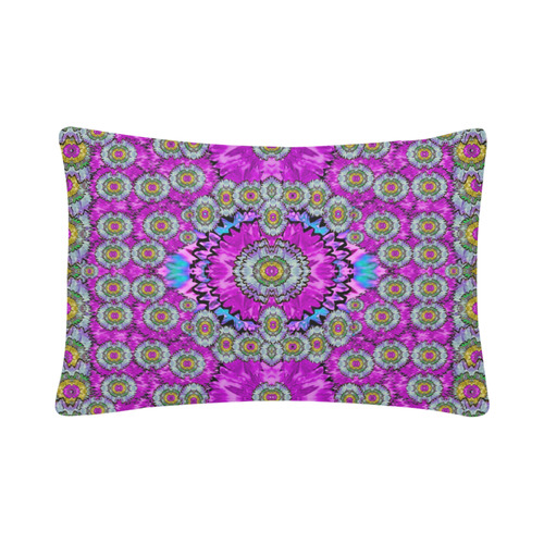 Spring time in colors and decorative fantasy bloom Custom Pillow Case 20"x 30" (One Side) (Set of 2)