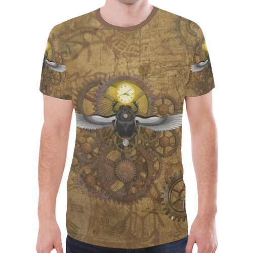 Steampunk From Ancient Egypt New All Over Print T-shirt for Men (Model T45)